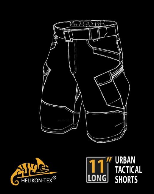Helikon-Tex Urban Tactical 11" къси панталон Rip-стоп поликотон, койот