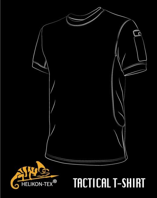 Helikon-Tex Tactical Top къса тениска кул, черна