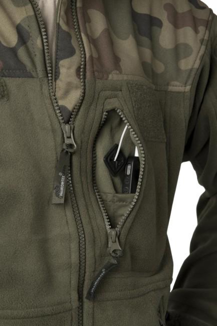 Helikon-Tex Infantry флисово яке, маслинено/горски камуфлаж, 330g/m2