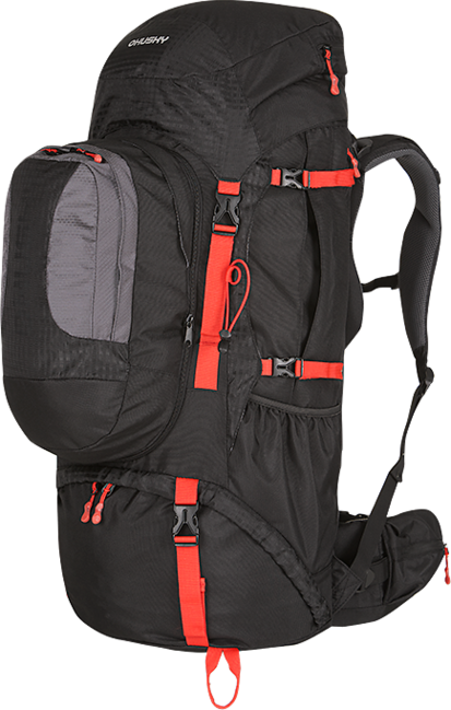 HUSKY Samont 60+10 туристическа раница, черна