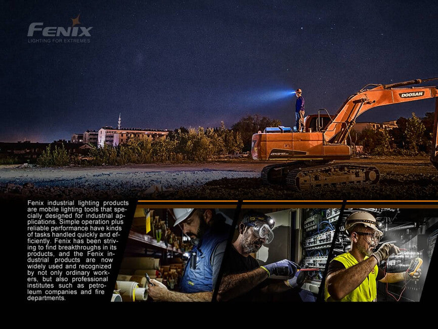 Fenix HP25R V2.0 фенер за глава, зареждаем