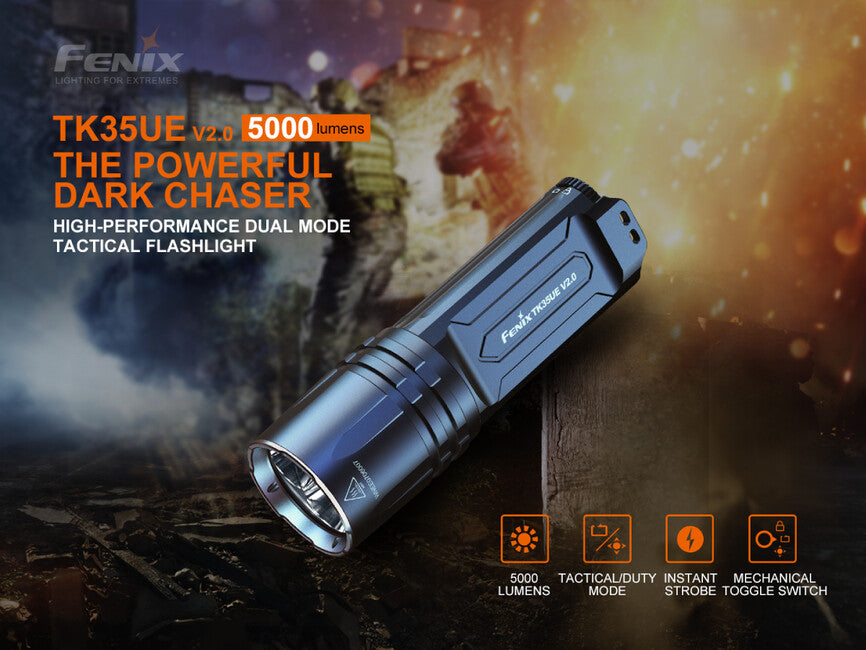 Fenix TK35 UE V2.0 LED фенер (5000 лумена)