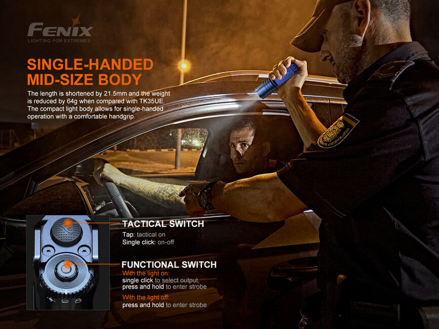 Fenix TK35 UE V2.0 LED фенер (5000 лумена)