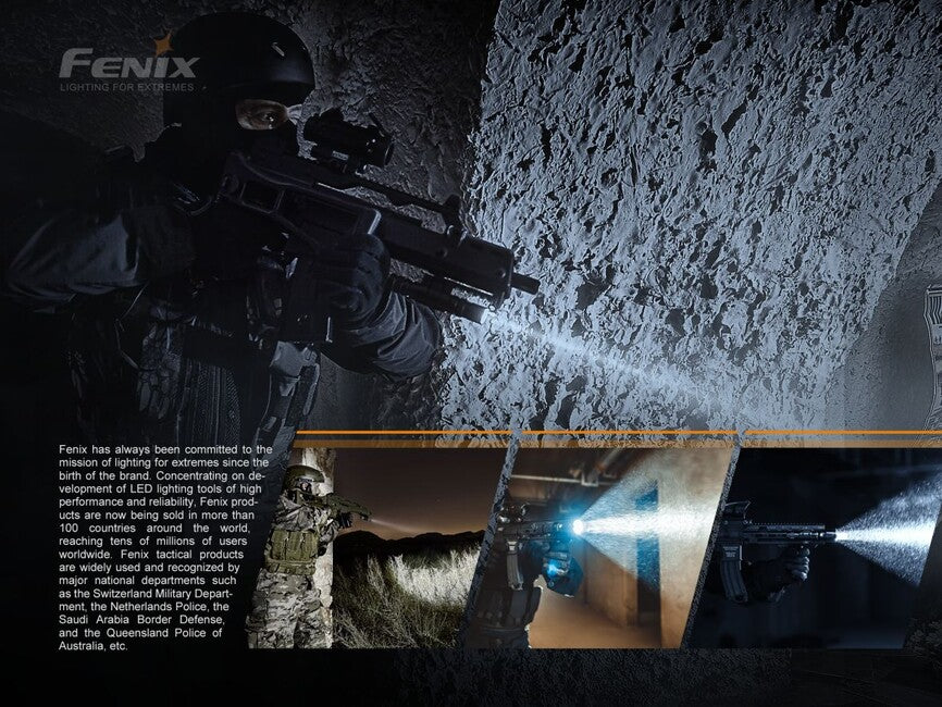 Fenix TK30 лазерен тактически фенер