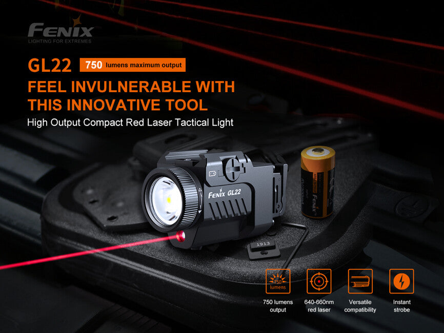 Fenix GL22 оръжейно фенер