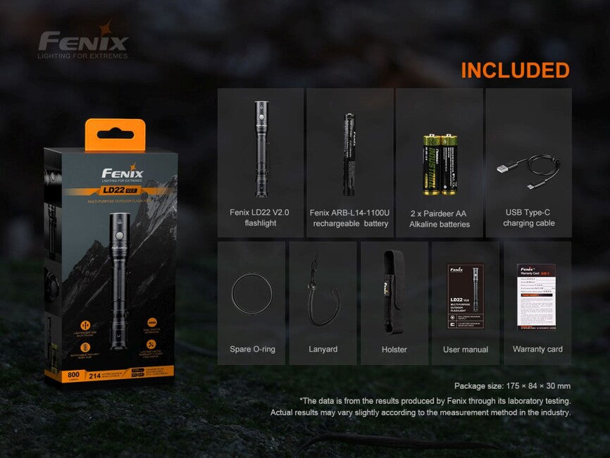 Fenix LD22 V2.0 LED фенер