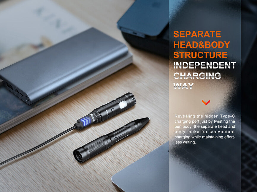 Fenix T6 тактическо перо, черно
