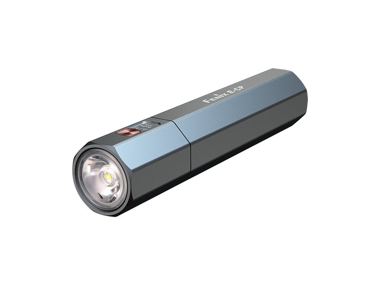 Fenix E-CP пауърбанка с фенер, черна