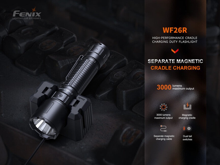 Fenix WF26R набиваема служебна фенер