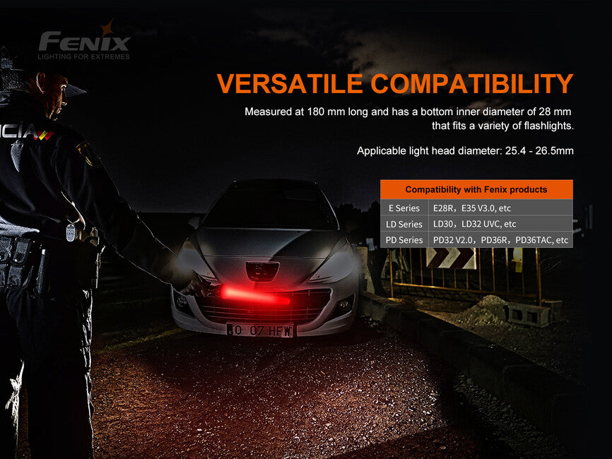 Fenix AOT-S+ предупредителен полицейски пътен конус