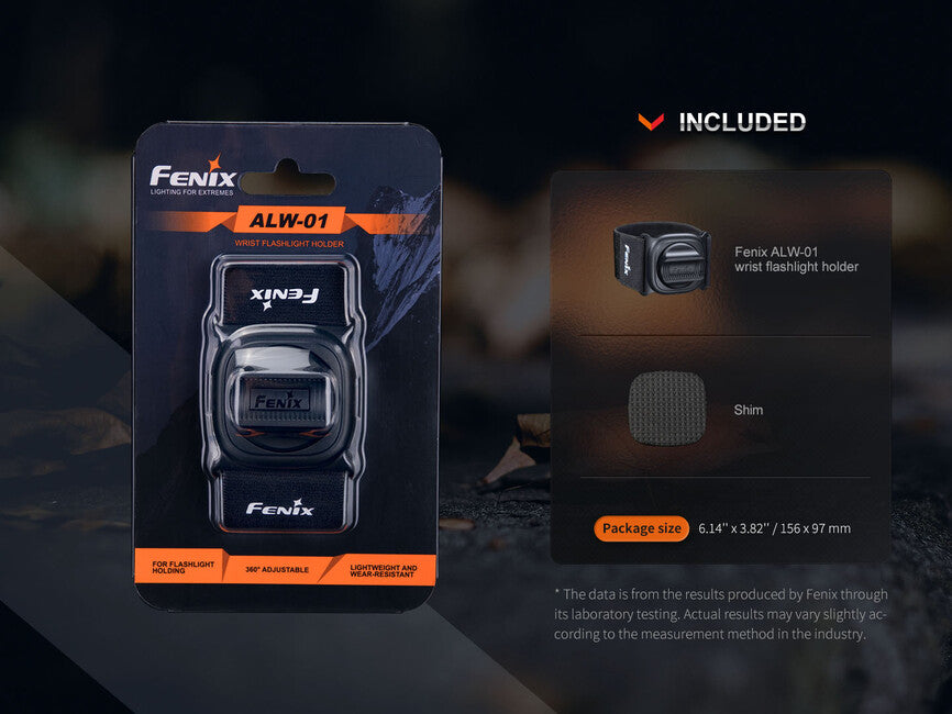 Fenix ALW-01 въртящо се крепление за прикрепяне на фенери на китка