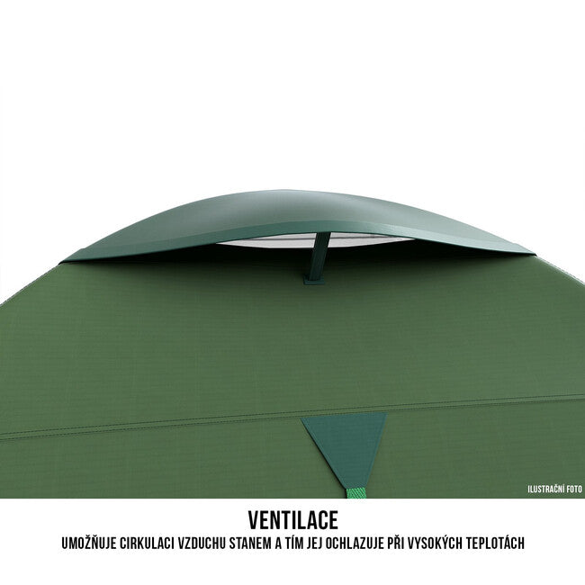HUSKY Sawaj Triton 3 палатка Ultralight, зелена