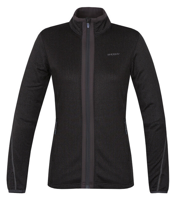 HUSKY Artic Zip women's zip sweatshirt, black