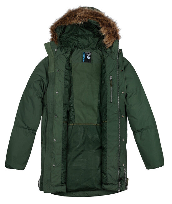HUSKY Men's Down Jacket Downbag M Dark Khaki