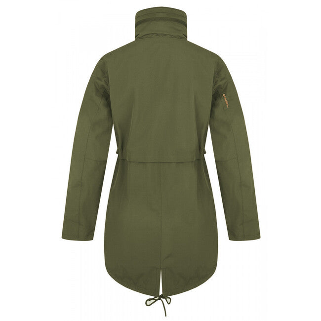 HUSKY Nevr women's hardshell coat, dark khaki