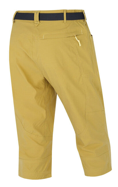HUSKY Klery 3/4 панталон дамски, жълтозелена, L
