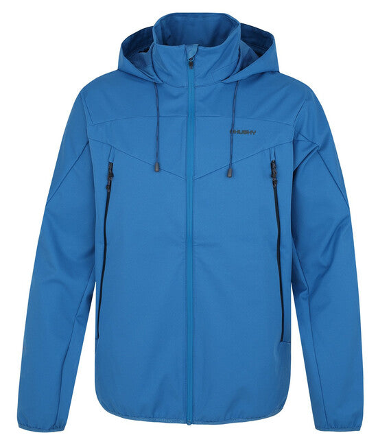HUSKY Sonny M men's softshell jacket, blue