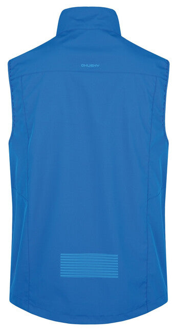 HUSKY Salien men's softshell vest M, neon blue