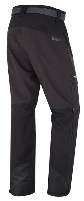 HUSKY Krony ανδρικό outdoor παντελόνι, μαύρο