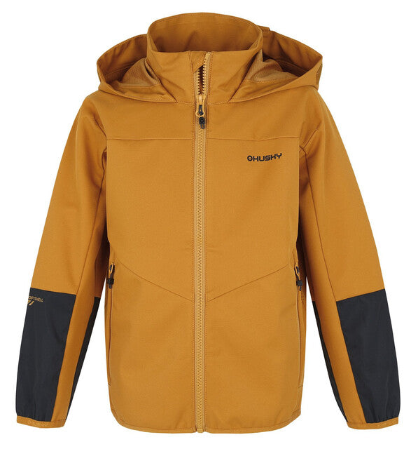 HUSKY Sonny K παιδικό μπουφάν softshell, μουσταρδί