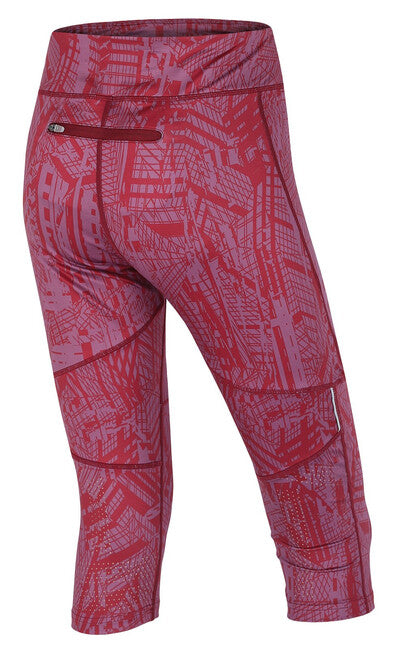 HUSKY Darby дамски спортни 3/4 панталони, тъмно бордо