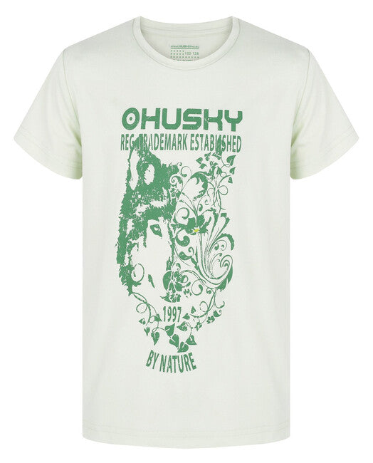 HUSKY Tash K функционална тениска детска, светло зелена