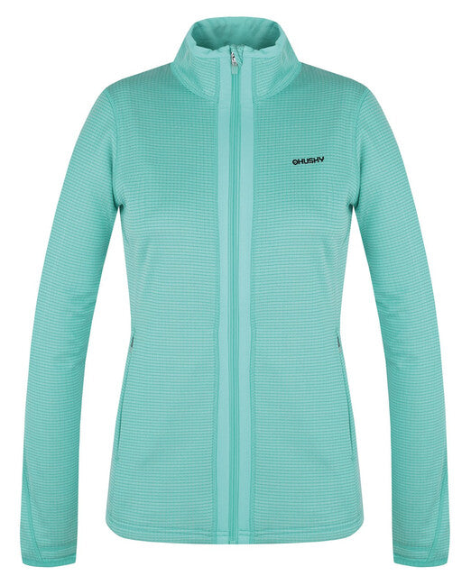 HUSKY Artic Zip дамски суитшърт с цип, тюркоазен