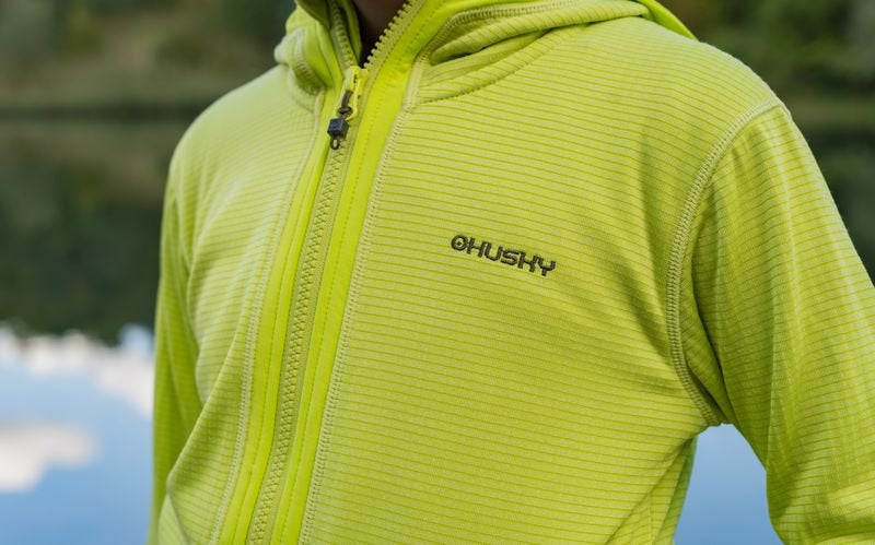 HUSKY Artic Zips K суитшърт с качулка, червена/черна синя
