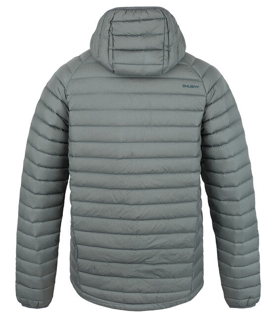 HUSKY Dreeser ανδρικό πουπουλένιο μπουφάν, dk. grey green