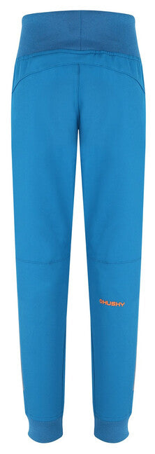 HUSKY Kanto K kids' softshell trousers, blue