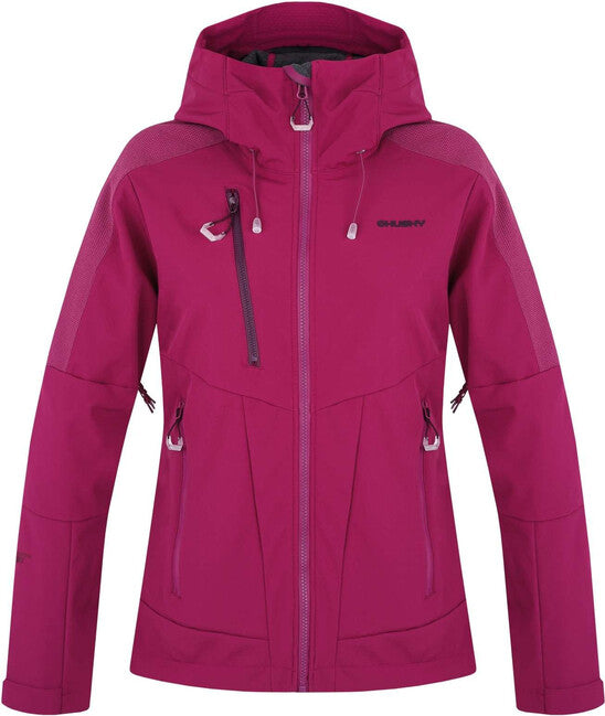 HUSKY Sevan дамско софтшел яке, тъмно magenta