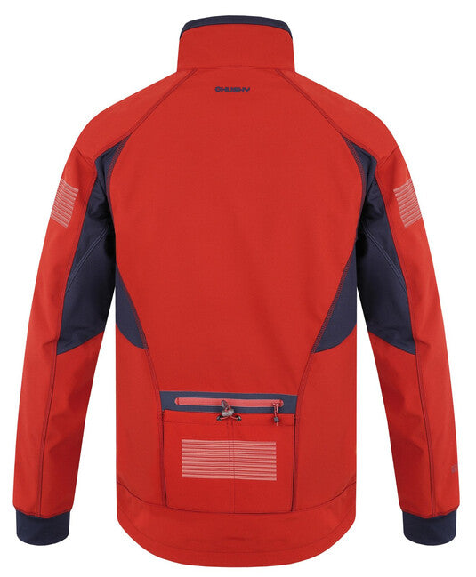 HUSKY Scooby M men's softshell jacket, deep brick