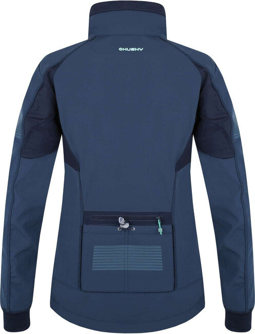 HUSKY Scooby women's softshell jacket, dark blue