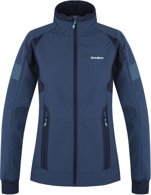 HUSKY Scooby women's softshell jacket, dark blue