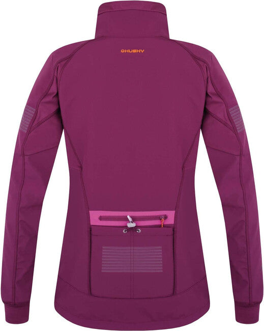 HUSKY Scooby women's softshell jacket, burgundy