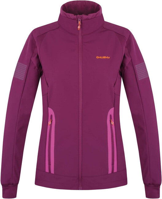 HUSKY Scooby women's softshell jacket, burgundy