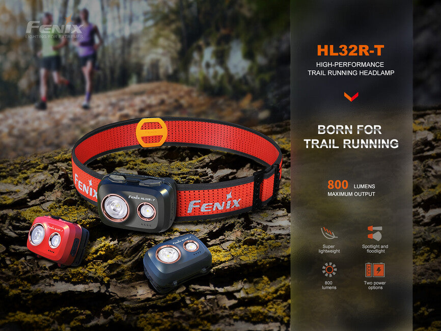 Fenix HL32R-T фенер за глава, черен