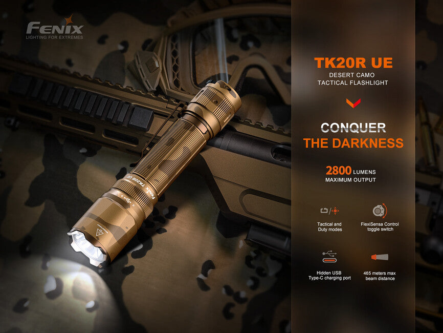 Fenix TK20R UE фенер, сив