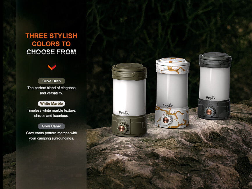 Fenix CL26R PRO акумулаторна фенер за палатка, маслинена