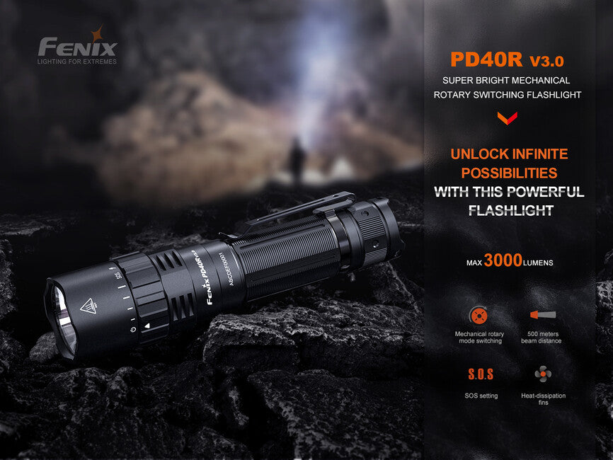 Fenix PD40R V3.0 фенер с цип