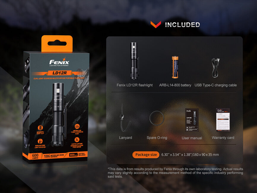 Fenix LD12R акумулаторна фенерче