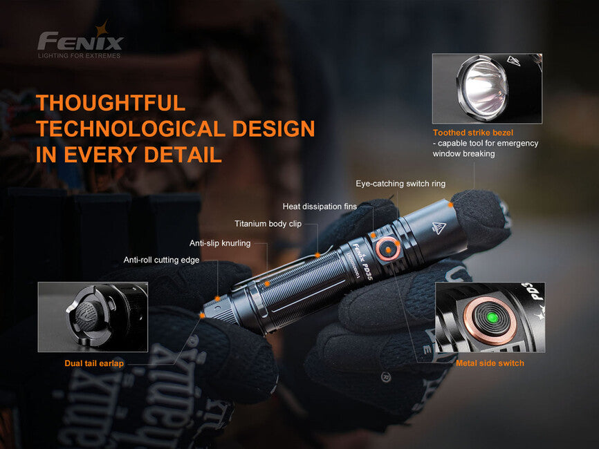 Fenix PD35 V3.0 фенер, зелена тропически