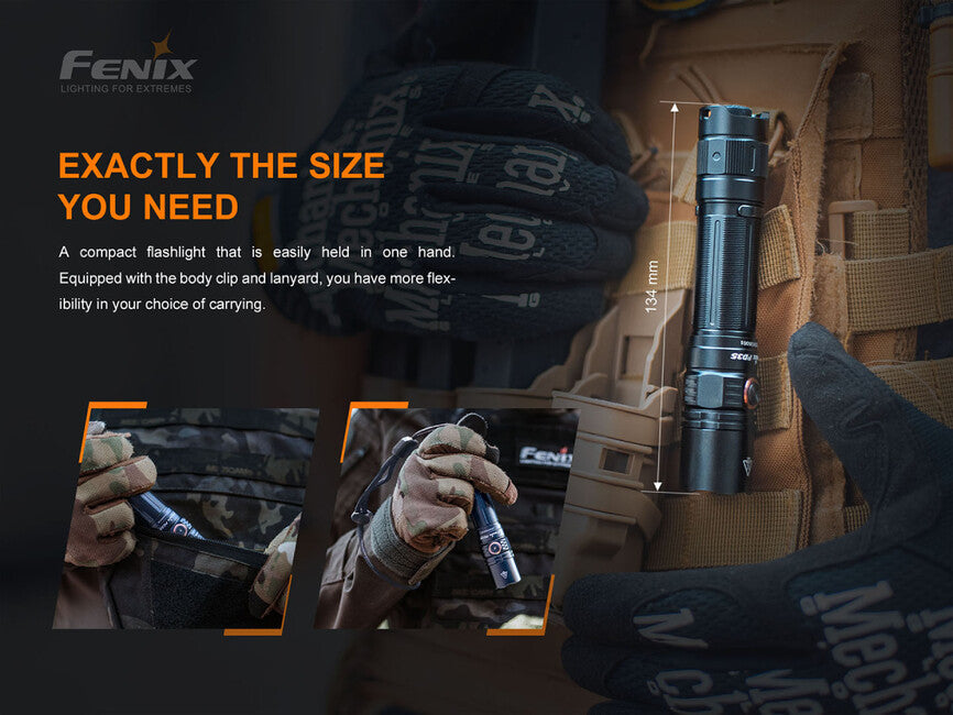 Fenix PD35 V3.0 фенер, зелена тропически