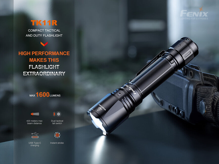 Fenix TK11R фенер LED с възможност за зареждане