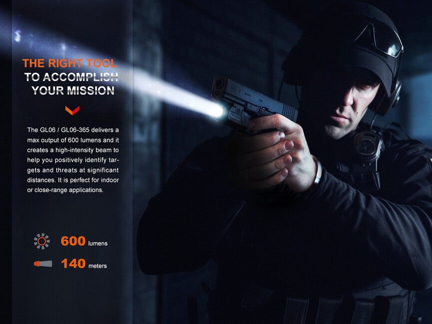 Fenix GL06-365 тактически фенер за SIG Sauer P365