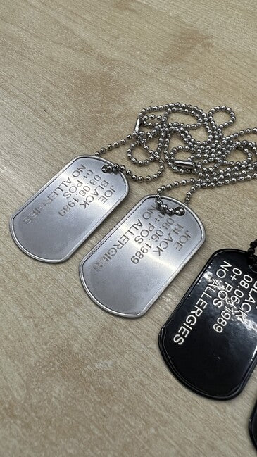 O&T Dog Tags гравиране на щитки