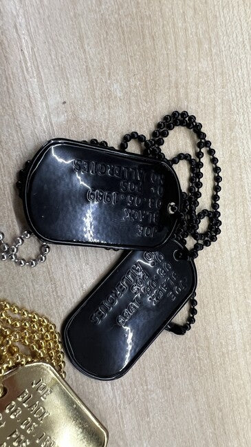 Мъжки гравиране на кученски жетони - Dog Tags