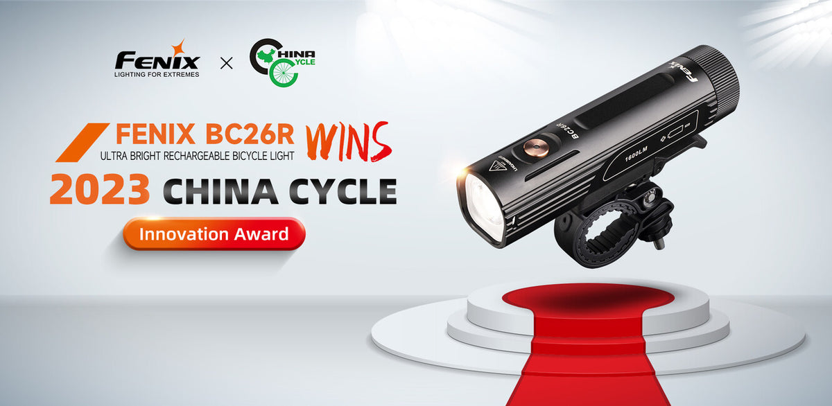 Fenix BC26R и BC05R V2.0 комплект за велосипедни фенери и мигачи