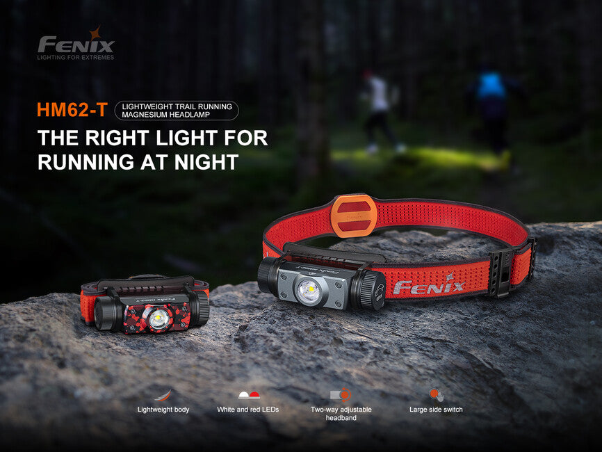 Fenix HM62-T фенер за глава, черен