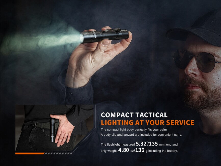 Fenix PD32R перезареждащ се фенер